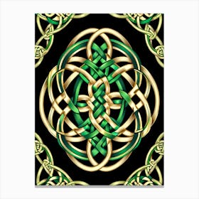 Abstract Celtic Knot 4 Canvas Print