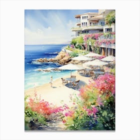 Coastal Dreams: Mediterranean Wall Print Canvas Print