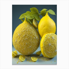 Lemons Canvas Print