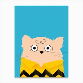Cat Charlie Canvas Print