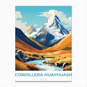 Peru Cordillera Huayhuash Travel 1 Canvas Print