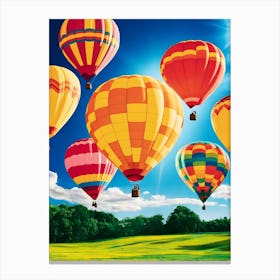 Hot Air Balloons Canvas Print