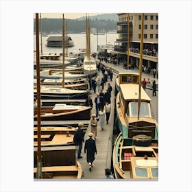 The Old Marina ~Reimagined 45 Canvas Print