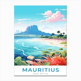 East Africa Mauritius Travel Canvas Print