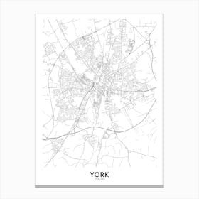 York Canvas Print