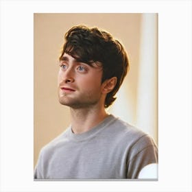 Daniel Radcliffe Retro Collage Movies Canvas Print