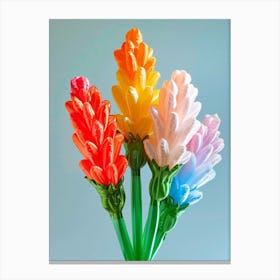 Dreamy Inflatable Flowers Celosia 3 Canvas Print