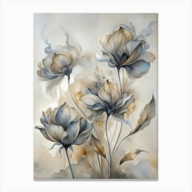 Ethereal Flowers 1 Canvas Print