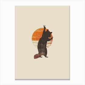 Raccoon 5 Canvas Print