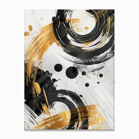 Abstract Circles Canvas Art Canvas Print