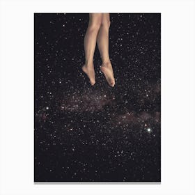 Hung In Space Canvas Print