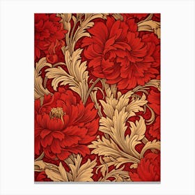 Wallpaper Pattern 12 Canvas Print