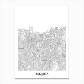 Jakarta Canvas Print