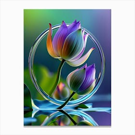 Lotus Flower 172 Canvas Print