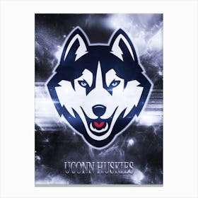 Uconn Huskies Canvas Print