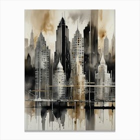 New York City Skyline Canvas Print