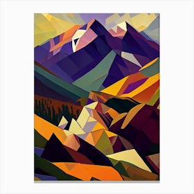 Bromo Tengger Semeru National Park Indonesia Cubo Futuristic Canvas Print