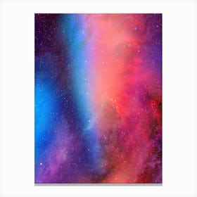 Synthwave neon space #3 - Nebula Canvas Print