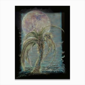 Midnight Luna Canvas Print