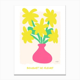 Bouquet De Fleurs 2 Canvas Print