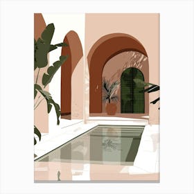 Mediterranean House 1 Canvas Print