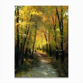 Autumn Path Canvas Print