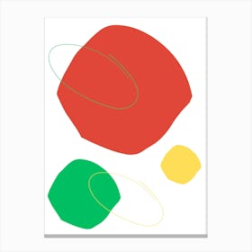 Squiggles Canvas Print