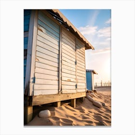 Beach Hut 1 Canvas Print