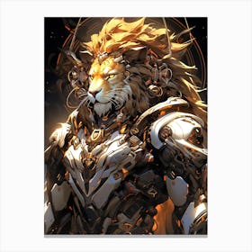 Lion Of Cybertron Canvas Print