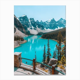 Lake Banff 8 Canvas Print