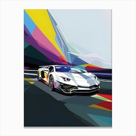 Lamborghini Adventador Canvas Print