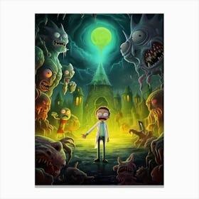 Rick and Morty Movie 5 Canvas Print