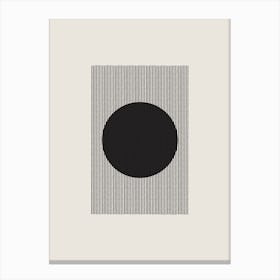 Abstract Circles Ten Canvas Print