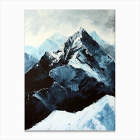 Snowy Mountains 54 Canvas Print