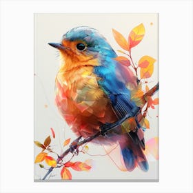 Colorful Bird 10 Canvas Print