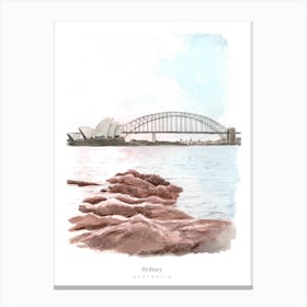 Sydney Harbour Bridge Australia Canvas Print
