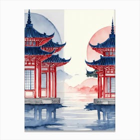 Chinese Pagoda 34 Canvas Print