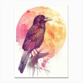 Raven Canvas Print