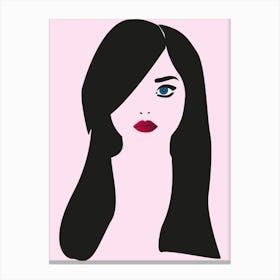 Portrait Of A Woman 15 Canvas Print