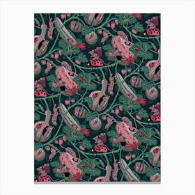 Clutching At Strawberries Canvas Print