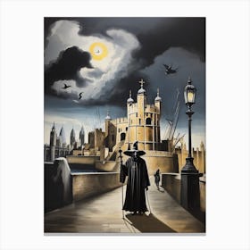 Wizard Of London Canvas Print