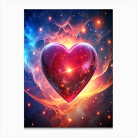 Heart Of Light Canvas Print