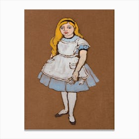 Alice (1915), Alice in Wonderland Canvas Print