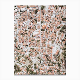 Meteora's Rooftop Maze Canvas Print