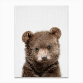 Peekaboo Bear Canvas Print
