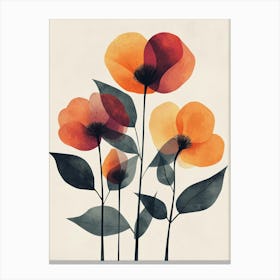 Poppies 45 Canvas Print