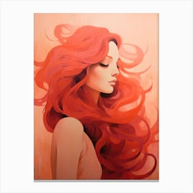 Red Haired Girl Canvas Print