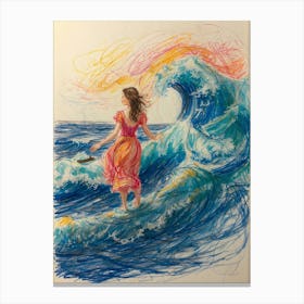 Mermaid 1 Canvas Print