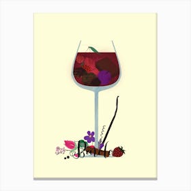 Barolo Wine Canvas Print