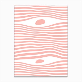 Eye Spy In Pink Canvas Print